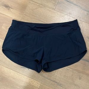 Navy Lululemon Speed Short